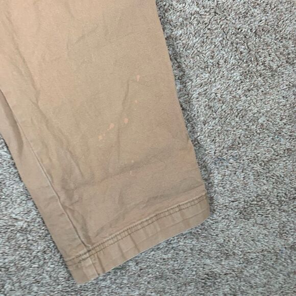 Columbia Mens 40x30 Straight Leg Active Pants‎ Khaki 5 Pocket - Picture 3 of 14